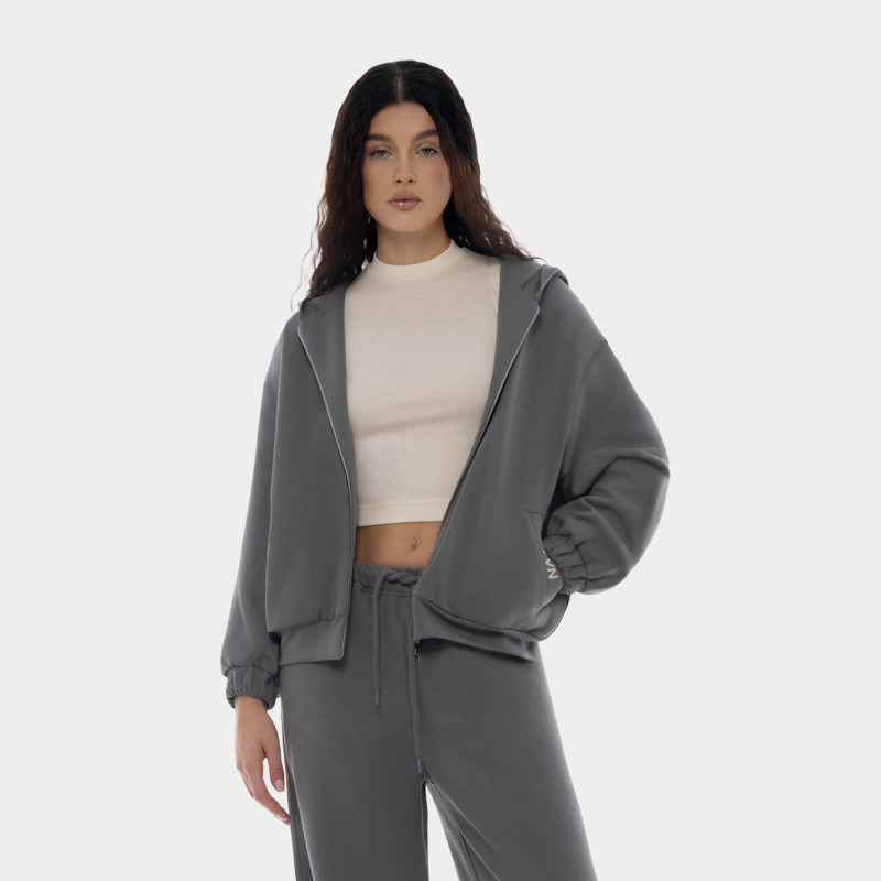 Կանացի սպորտային ժակետ ճարմանդով